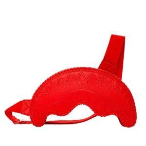 Sprayground  Limited Edition Red Riviera Sharkmouth Crossbody  NWT